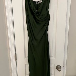 Slinky Emerald Green Cocktail Dress  - NWT